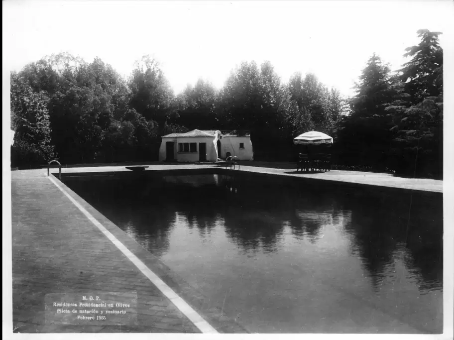pileta de natacion quinta olivos 1935